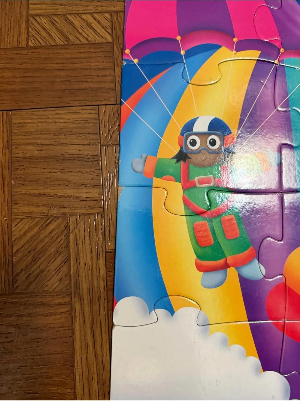 The Learning Journey Up in the Air Kids 5 Foot Tall Puzzle 50+ Pieces 3-6 years